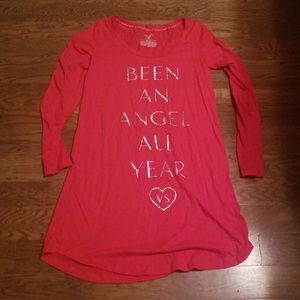 VS long sleeve night gown